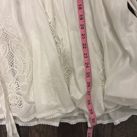 River Island White Long Sleeve Dress - Picture 7 of 9